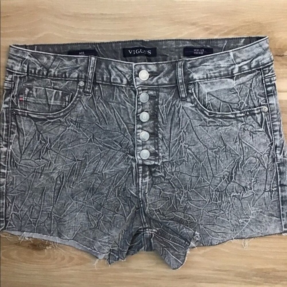 Vigoss “The Ace” HighRise Denim Shorts 31